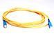 Шнур оптический SC/upc SC/upc Simplex 3,0mm G652D Network 3м FT-F-SCUPC-SCU-SM-S-3-Y фото 1