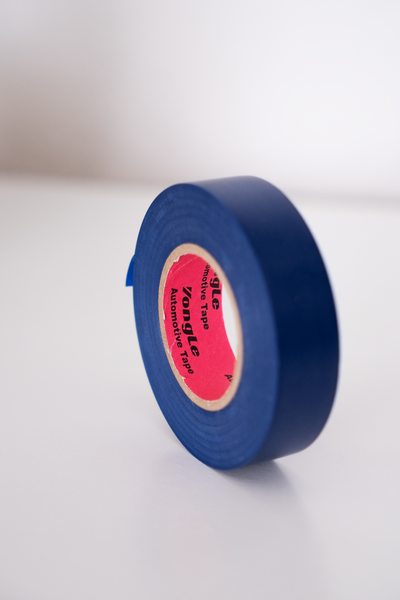 Ізоляційна стрічка ПВХ Yongle Automotive Tape 0,10мм х 18мм, 30м, синя FT-Y-0.1-18-30-Bl фото