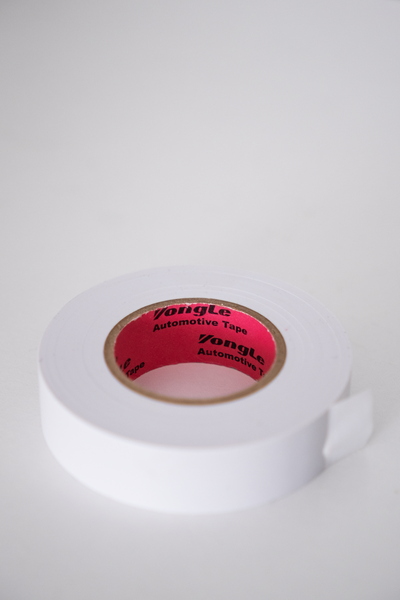 Ізоляційна стрічка ПВХ Yongle Automotive Tape 0,10мм х 18мм, 30м, біла FT-Y-0.1-18-30-W фото