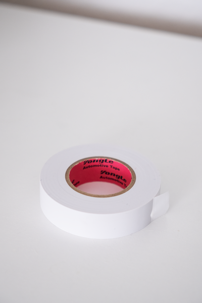 Ізоляційна стрічка ПВХ Yongle Automotive Tape 0,10мм х 18мм, 30м, біла FT-Y-0.1-18-30-W фото