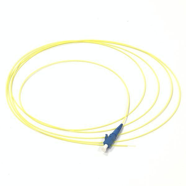 Шнур оптический lc/upc Pigtail 0,9mm Easy Strip желтый G652D Network 1,5м FT-F-LCUPC-SM-1.5-Y фото