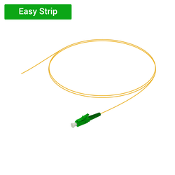Шнур оптичний lc/apc Pigtail 0,9mm Easy Strip жовтий G652D Network 1,5м FT-F-LCAPC-SM-1.5-Y фото