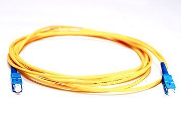 Шнур оптичний SC/upc SC/upc Simplex 3,0mm G652D Network 0.5м FT-F-SCUPC-SCU-SM-S-0.5-Y фото