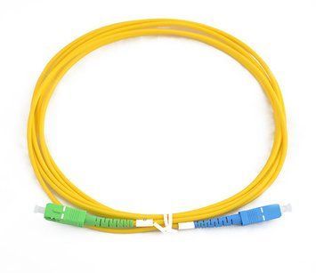 Шнур оптичний SC/apc SC/upc Simplex 3,0mm  G652D Network 1м FT-F-SCAPC-SCU-SM-S-1-Y фото