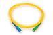 Шнур оптичний SC/apc SC/upc Simplex 3,0mm  G652D Network 3м FT-F-SCAPC-SCU-SM-S-3-Y фото 3
