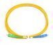 Шнур оптичний SC/apc SC/upc Simplex 3,0mm  G652D Network 3м FT-F-SCAPC-SCU-SM-S-3-Y фото 2