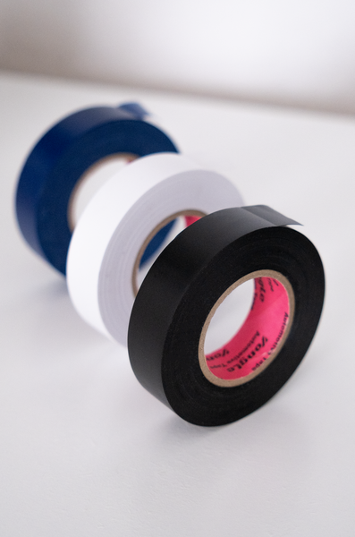 Ізоляційна стрічка ПВХ Yongle Automotive Tape 0,10мм х 18мм, 25м, чорна FT-Y-0.1-18-25-BK фото