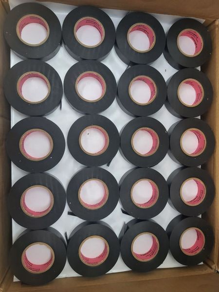 Ізоляційна стрічка ПВХ Yongle Automotive Tape 0,10мм х 18мм, 30м, чорна FT-Y-0.1-18-30-BK фото