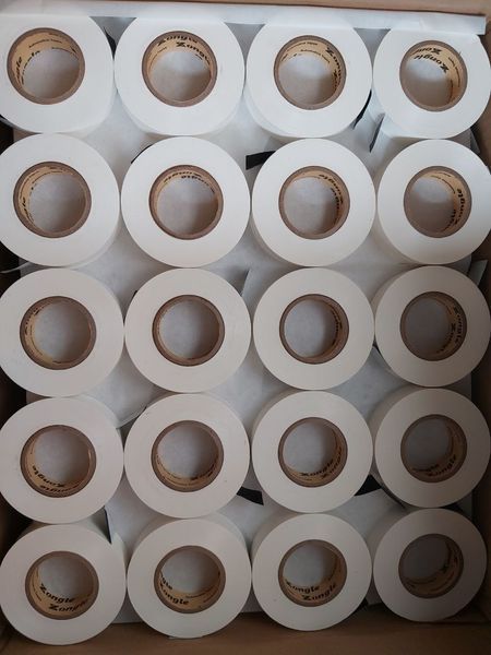 Изоляционная лента ПВХ 0,10мм х 18мм, 30м, белая, Yongle Automotive Tape (200шт/ящ) FT-YХ-0.1-18-30-W фото